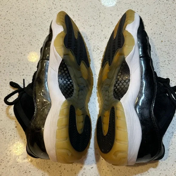 NIKE 2017 AIR JORDAN 12 XI LOW 528895 010 BARONS 9 VINTAGE I III IV 1 3 4 13 12 - Picture 6 of 7